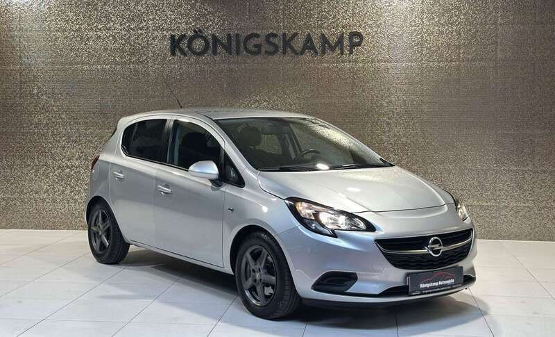 Silber Gebraucht 2015 Opel Corsa Edition Kleinwagen | 8.990 € (Fairer Preis) - Bild 1/4