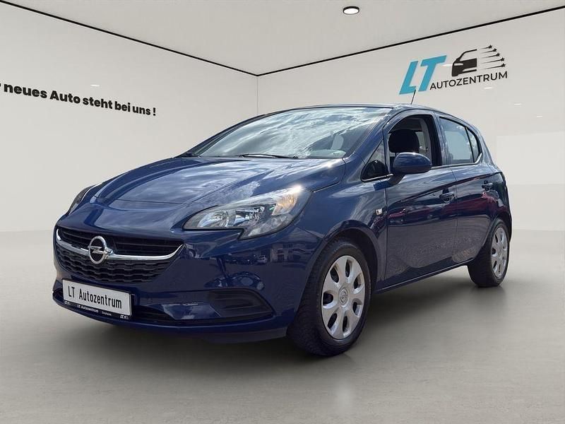 Blau Gebraucht 2018 Opel Corsa Edition Limousine | 5.490 € (Guter Preis) - Bild 1/4
