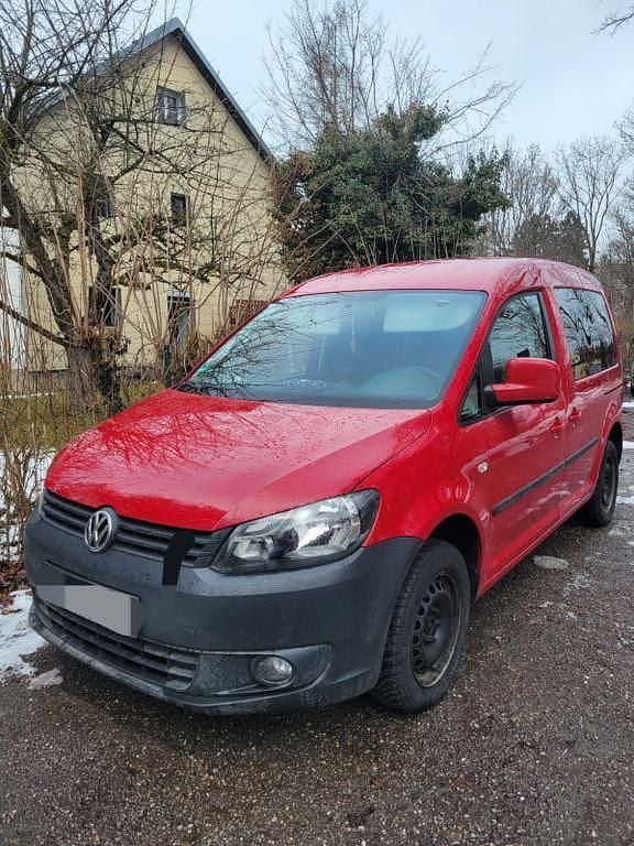 Gebraucht VW Caddy Edition 75 PS (55 kW) 2011 Rot Van / Kleinbus