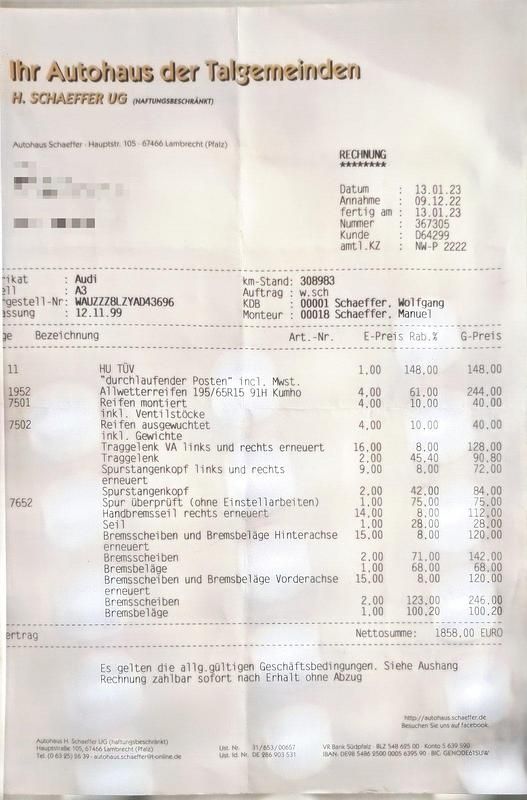 Gebraucht Audi A3 90 PS (66 kW) 1997 Kleinwagen