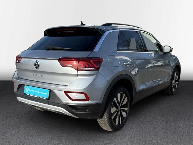 Gebraucht VW T-Roc Move 110 PS (80 kW) 2024 Silber SUV