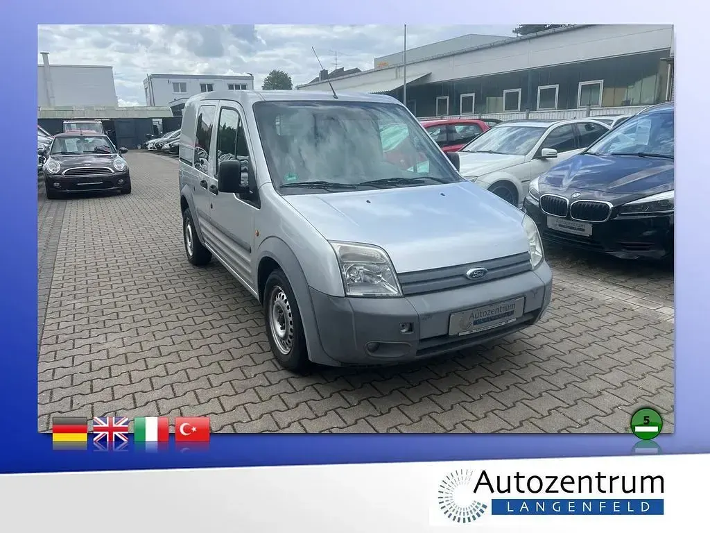 Gebraucht Ford Transit Connect 90 PS (66 kW) 2012 Silber Van / Kleinbus