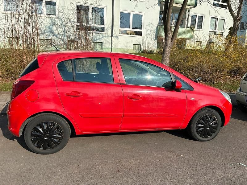 Gebraucht Opel Corsa 90 PS (66 kW) 2007 Rot Kleinwagen