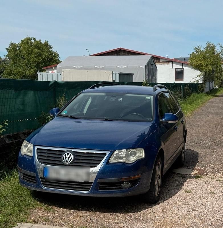 Blau Gebraucht 2007 VW Passat Sportline Kombi | 1.300 € (Superpreis) - Bild 1/4