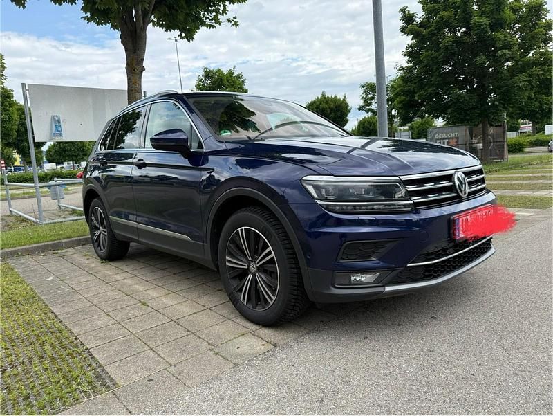 Gebraucht VW Tiguan Highline 239 PS (175 kW) 2019 Blau SUV