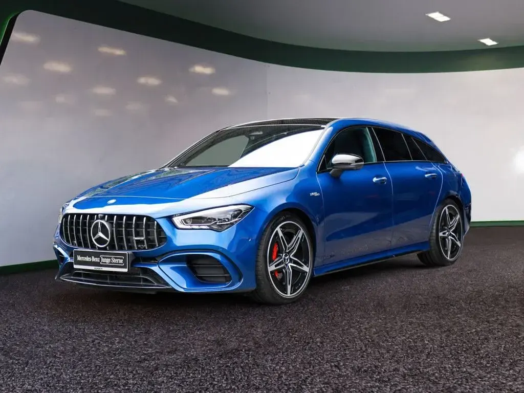 Gebraucht Mercedes CLA45 AMG Premium 422 PS (310 kW) 2025 Spektralblau Coupé