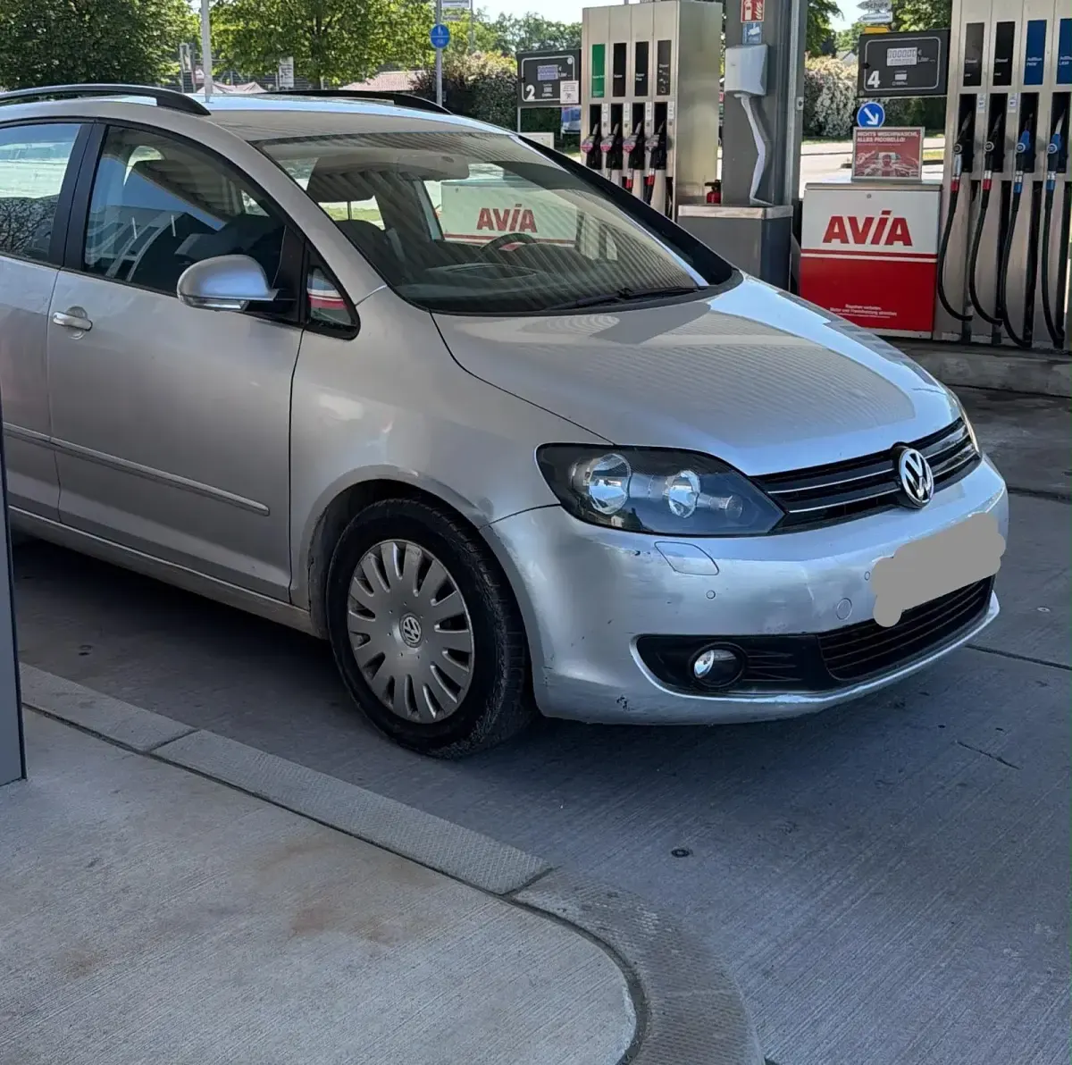 Gebraucht VW Golf Plus 110 PS (80 kW) 2009 Silber Van / Kleinbus