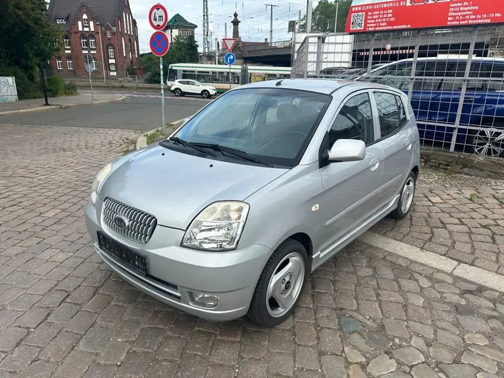 Gebraucht Kia Picanto EX 65 PS (47 kW) 2005 Silber Kleinwagen