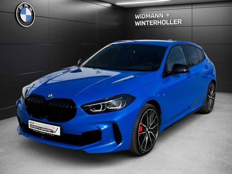 Blau Gebraucht 2024 BMW 128 M Sport Limousine | 36.000 € (Fairer Preis) - Bild 1/3