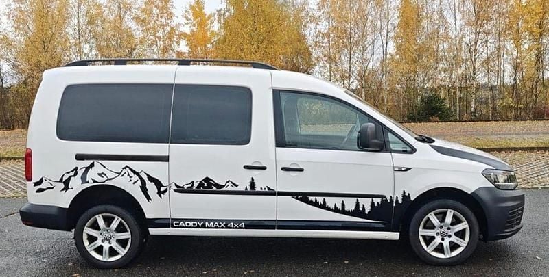 Gebraucht VW Caddy Maxi Conceptline 122 PS (89 kW) 2015 Weiß Van / Kleinbus