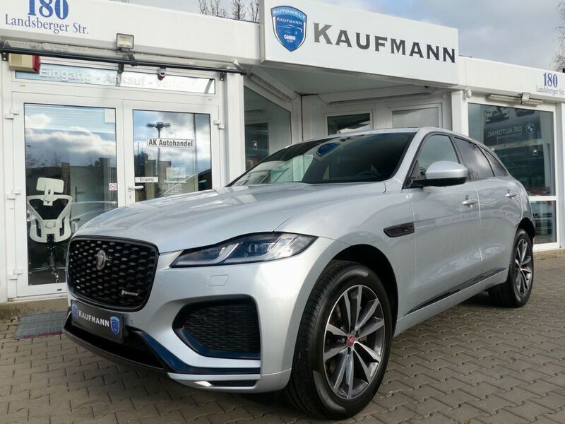 Hakuba silver Gebraucht 2023 Jaguar F-Pace R-Dynamic SUV | 42.590 € (Superpreis) - Bild 1/4