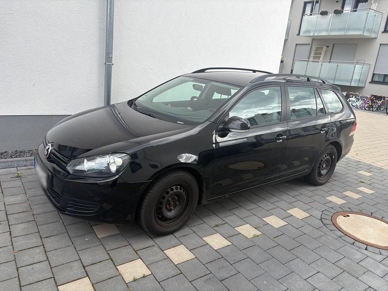 Gebraucht VW Golf VI Trendline 105 PS (77 kW) 2011 Schwarz Kleinwagen
