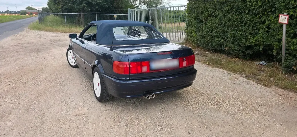 Gebraucht Audi 80 115 PS (84 kW) 1997 Blau Cabrio