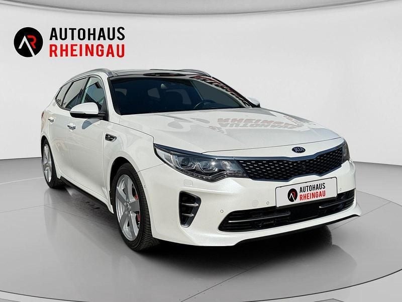 Gebraucht Kia Optima GT 245 PS (180 kW) 2017 (swp) snow white pearl Kombi