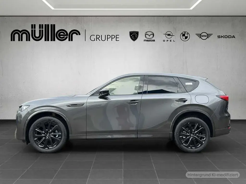 Gebraucht Mazda CX-60 Homura-Line 254 PS (186 kW) 2025 Machine gray SUV