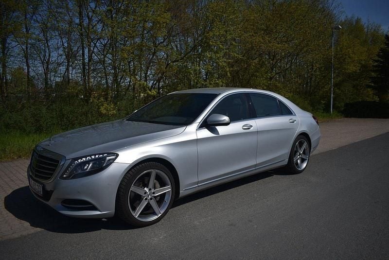 Silber Gebraucht 2014 Mercedes S350 Limousine | 31.500 € (Superpreis) - Bild 1/4
