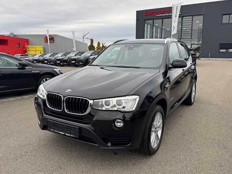 Schwarz Gebraucht 2017 BMW X3 Advantage SUV | 16.890 € (Superpreis) - Bild 1/4