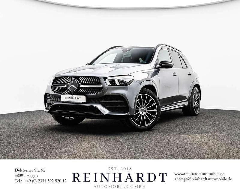 Selenitgrau metalliclack Gebraucht 2022 Mercedes GLE350 AMG line SUV | 51.133 € (Superpreis) - Bild 1/1