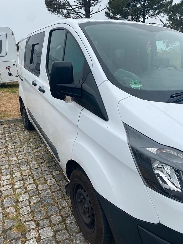 Gebraucht Ford Transit Custom 100 PS (73 kW) 2013 Weiß Van / Kleinbus