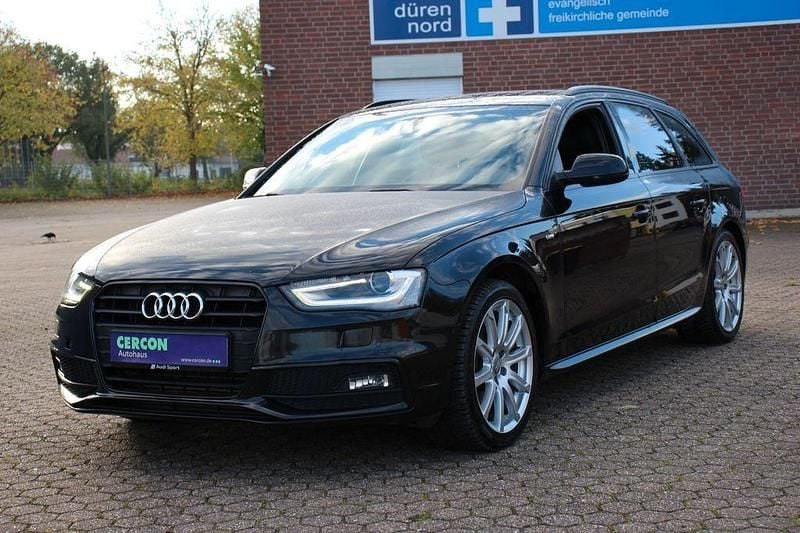 Schwarz Gebraucht 2014 Audi A4 S-line plus Kombi | 7.700 € (Fairer Preis) - Bild 1/4
