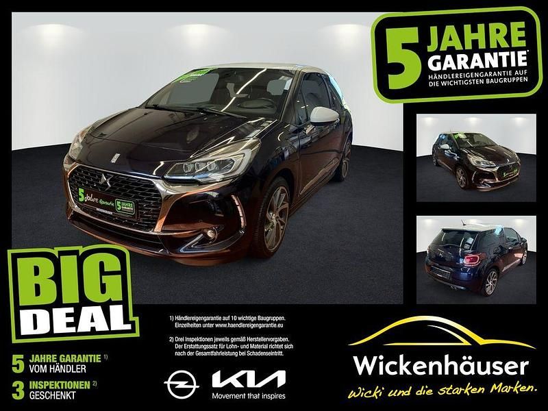 Lackierung perlmuttweiss + mo Gebraucht 2018 DS Automobiles DS3 Sport Chic Limousine | 10.490 € (Fairer Preis) - Bild 1/4
