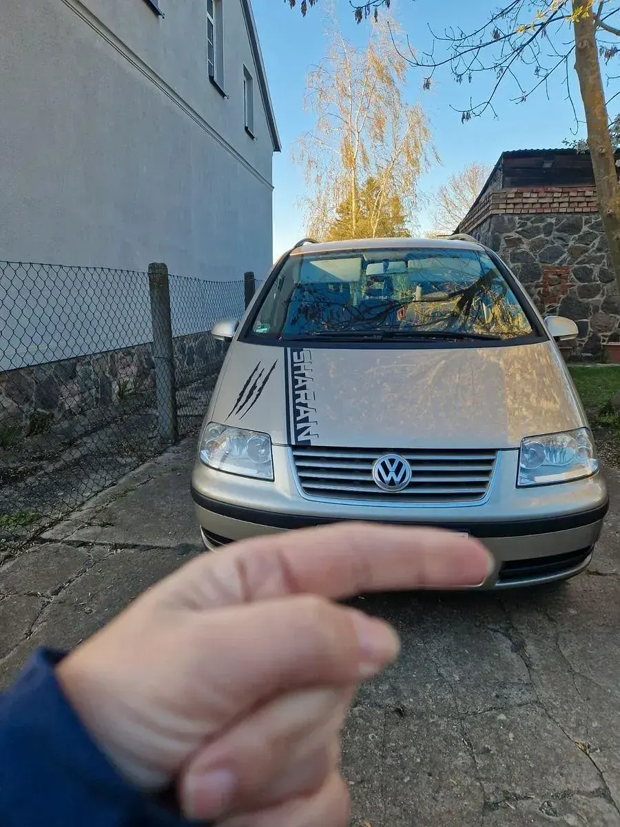 Gebraucht VW Sharan Trendline 140 PS (102 kW) 2006 Gelb Van / Kleinbus