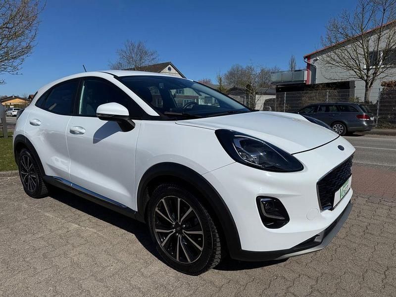 Gebraucht Ford Puma Titanium 125 PS (91 kW) 2021 Weiß SUV