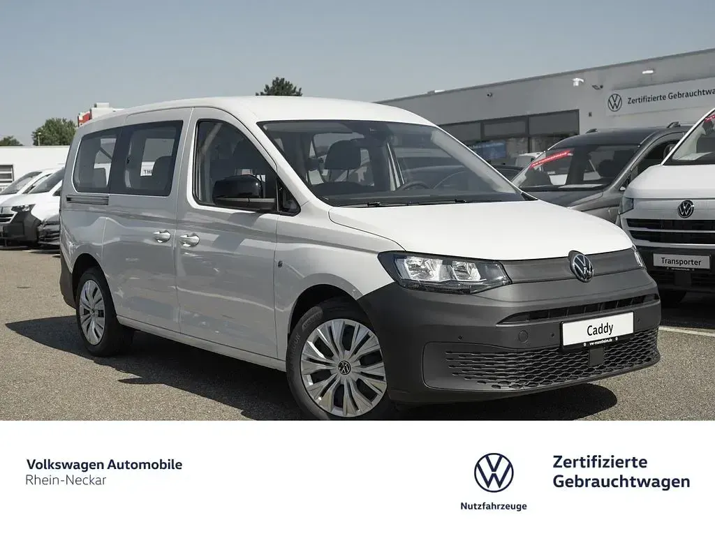 Używany VW Caddy Maxi Basis 150 KM (110 kW) 2025 Biały Minivan