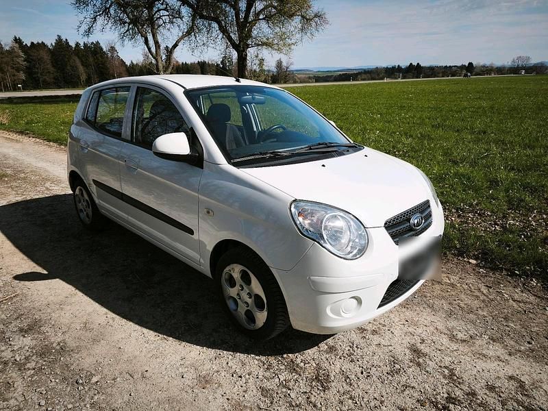 Gebraucht Kia Picanto 65 PS (47 kW) 2009 Weiß Kleinwagen