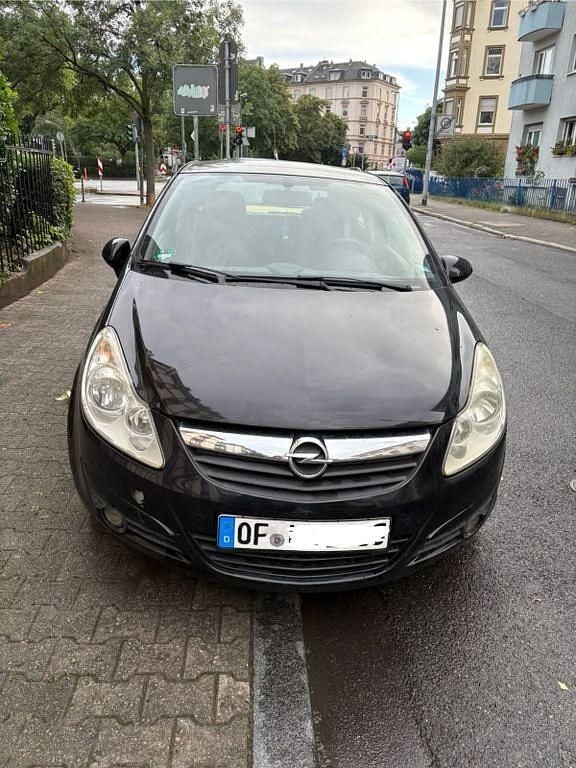 Schwarz Gebraucht 2006 Opel Corsa Limousine | 600 € (Superpreis) - Bild 1/4