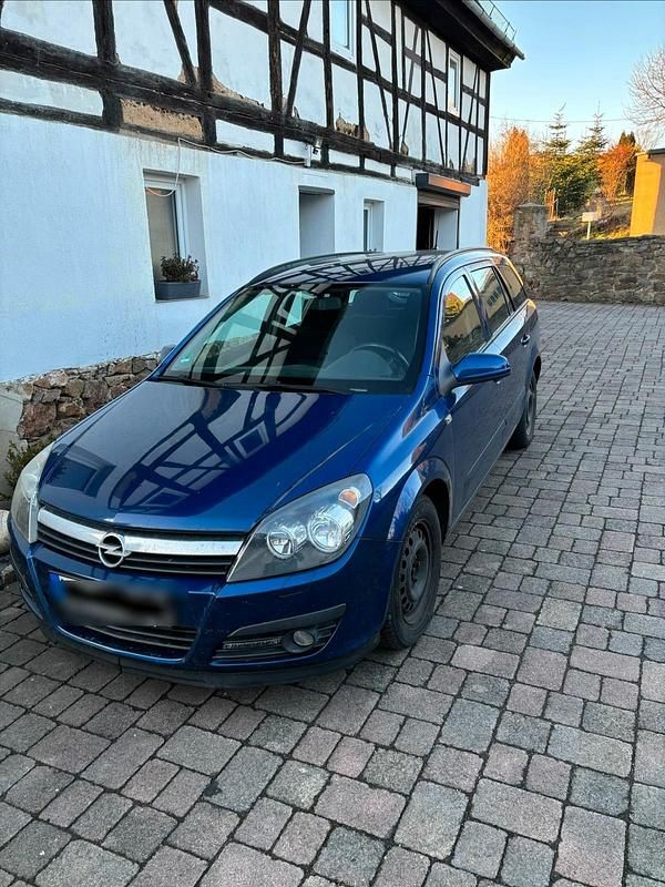 Gebraucht Opel Astra 105 PS (77 kW) 2007 Blau Kombi