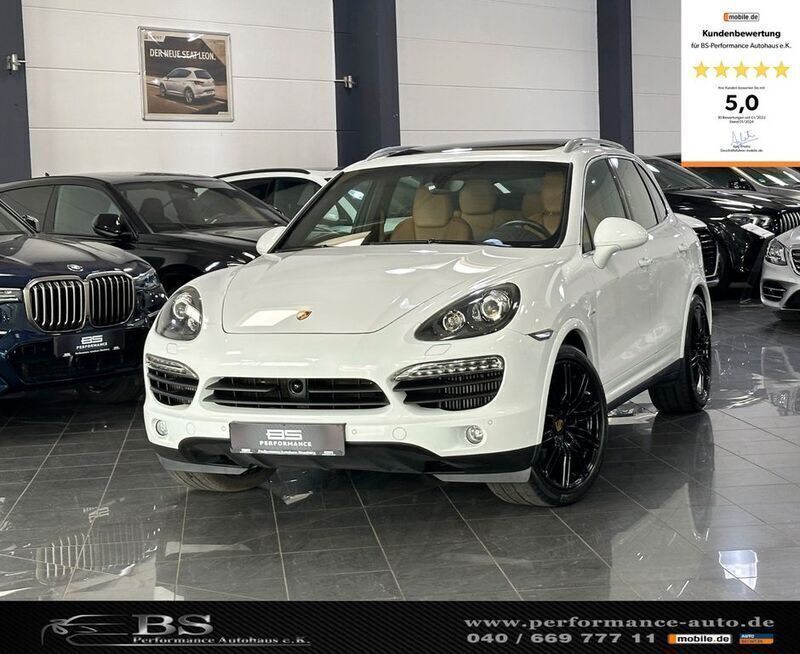 Weiß Gebraucht 2014 Porsche Cayenne S SUV | 30.990 € (Guter Preis) - Bild 1/2