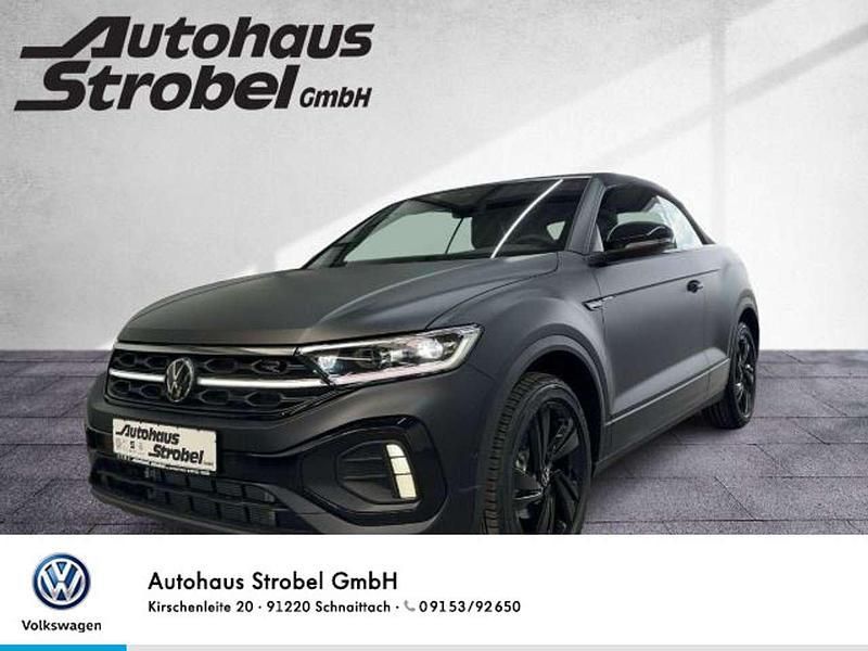 Deep black matt / schwarz Gebraucht 2025 VW T-Roc Cabriolet Edition Cabrio | 44.930 € - Bild 1/3