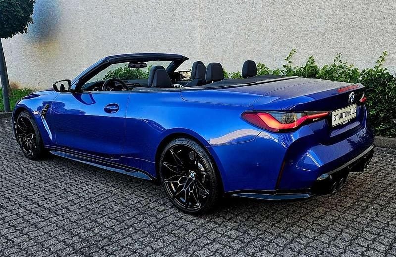 Portimao blau metallic Gebraucht 2023 BMW M4 Cabriolet Competition Edition Cabrio | 79.900 € (Fairer Preis) - Bild 1/4