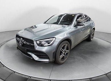 Selenitgrau Gebraucht 2020 Mercedes GLC400d AMG line Coupé | 42.699 € (Superpreis) - Bild 1/4
