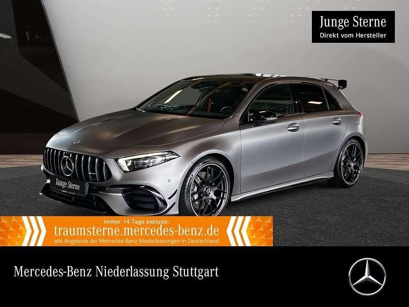 Grau Gebraucht 2022 Mercedes A45 AMG AMG Limousine | 45.990 € (Fairer Preis) - Bild 1/3