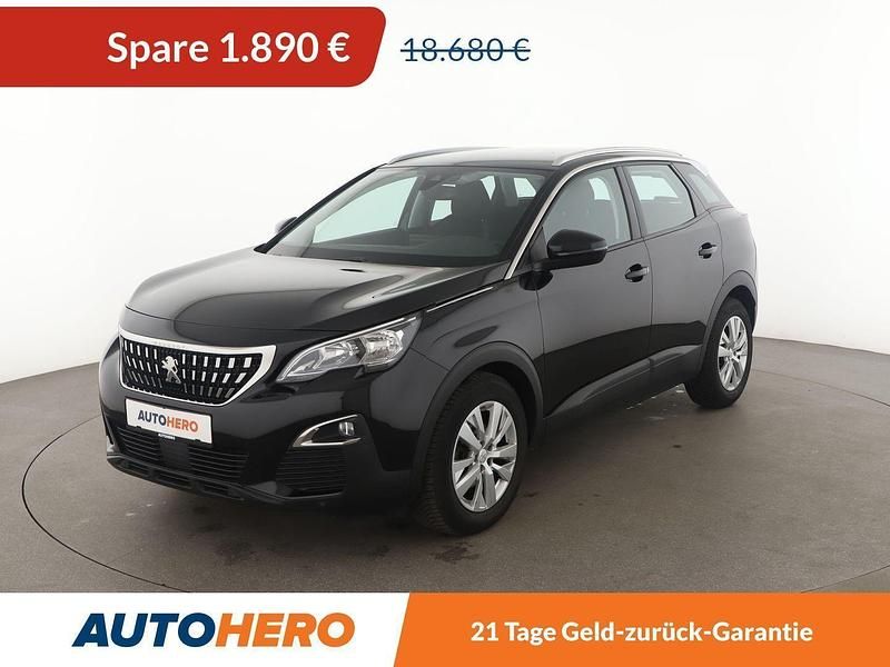 Schwarz Gebraucht 2019 Peugeot 3008 Active SUV | 16.790 € (Fairer Preis) - Bild 1/3
