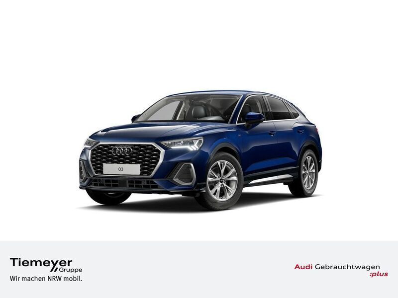 Blau Gebraucht 2024 Audi Q3 Sportback S-Line SUV | 37.970 € (Superpreis) - Bild 1/4