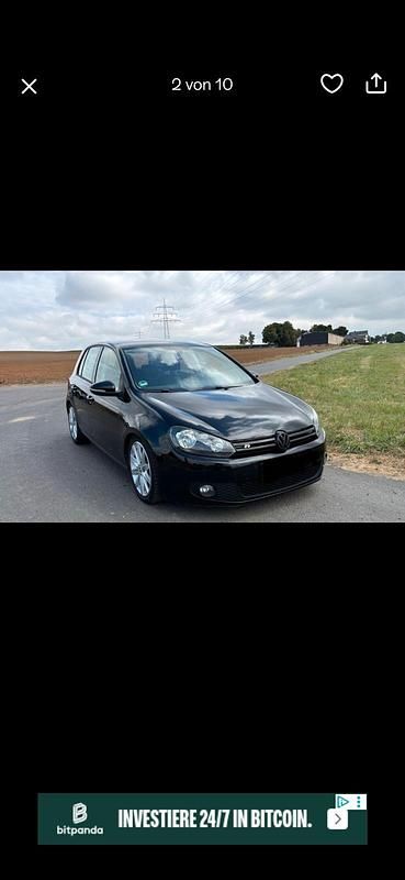 Gebraucht VW Golf VI 160 PS (117 kW) 2009 Schwarz Kleinwagen