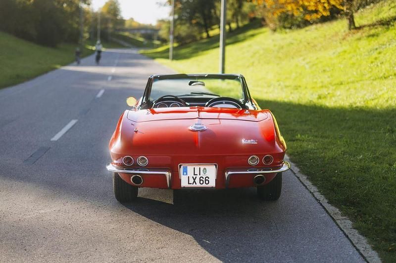 Gebraucht Corvette Stingray 300 PS (220 kW) 1966 Rot Cabrio