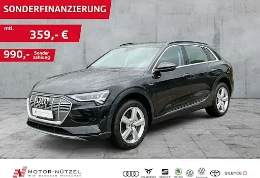Brugt Audi Q8 e-tron Advanced Plus 300 kW (408 HK) 2022 Sort SUV
