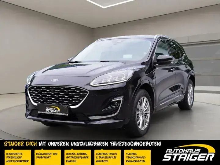 Schwarz Gebraucht 2022 Ford Kuga Vignale SUV | 25.950 € (Guter Preis) - Bild 1/4