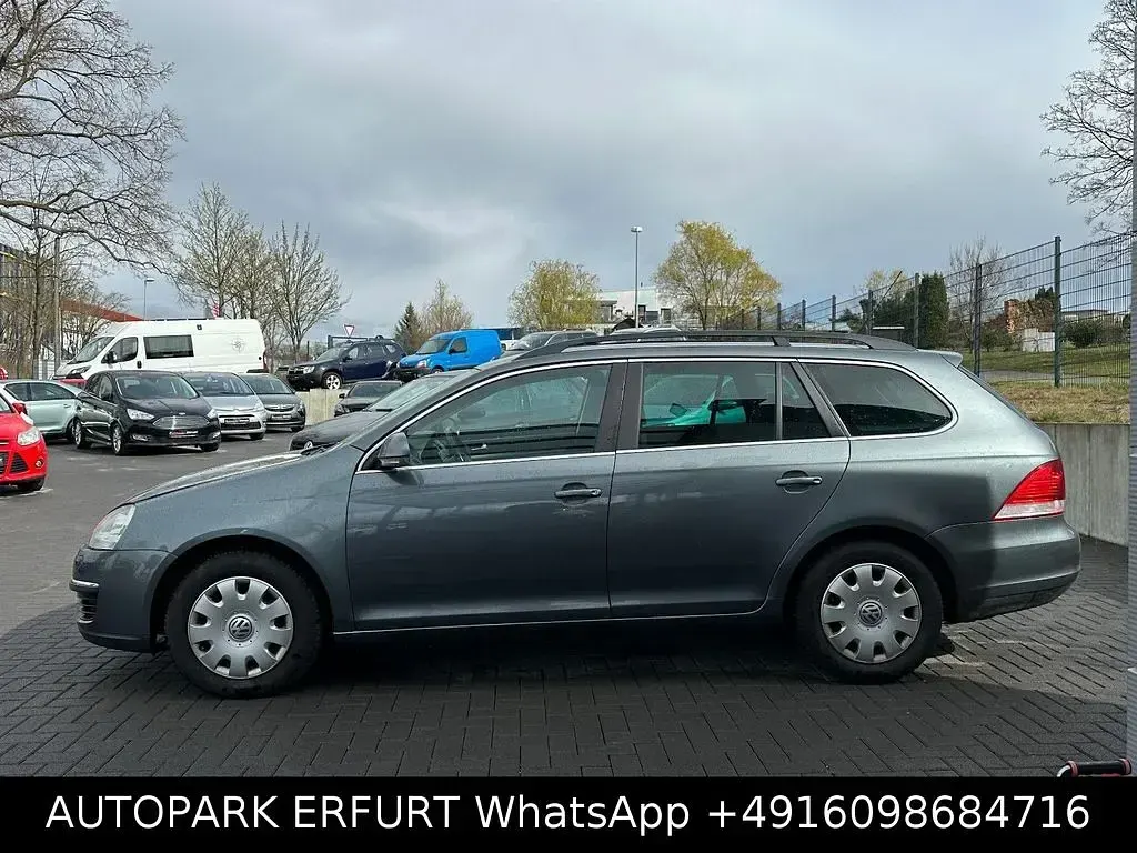 Gebraucht VW Golf V Comfortline 122 PS (89 kW) 2008 Grau Kombi