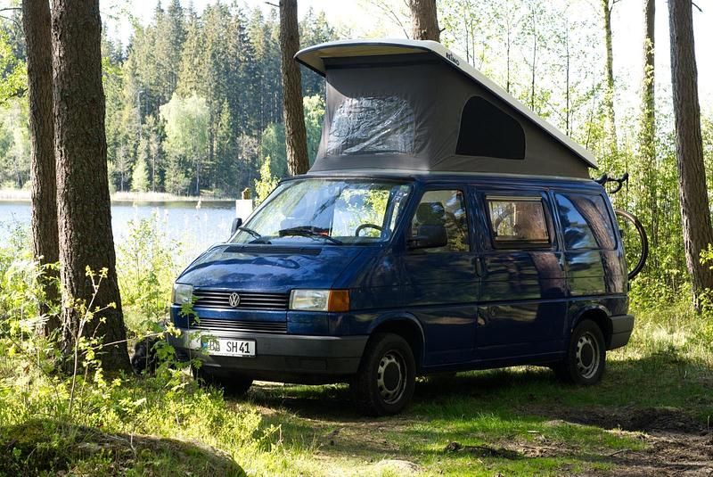 Blau Gebraucht 1992 VW T4 California Van | 6.600 € - Bild 1/4