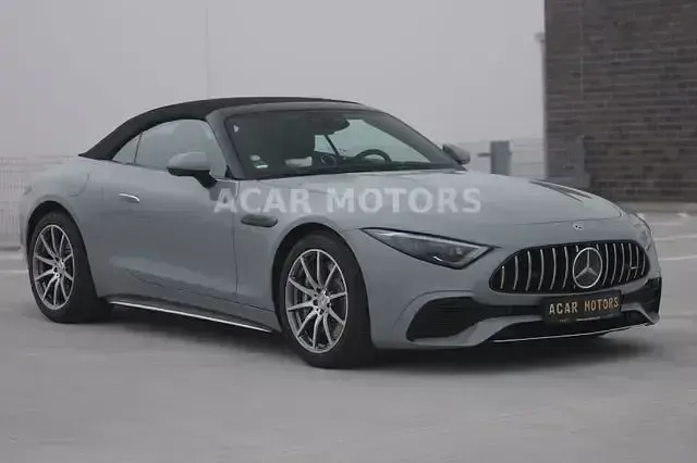 Gebraucht Mercedes SL43 AMG AMG 381 PS (280 kW) 2024 Silber Cabrio