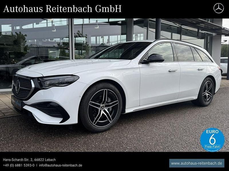 Weiß Gebraucht 2024 Mercedes E300 AMG Limousine | 61.479 € (Fairer Preis) - Bild 1/4