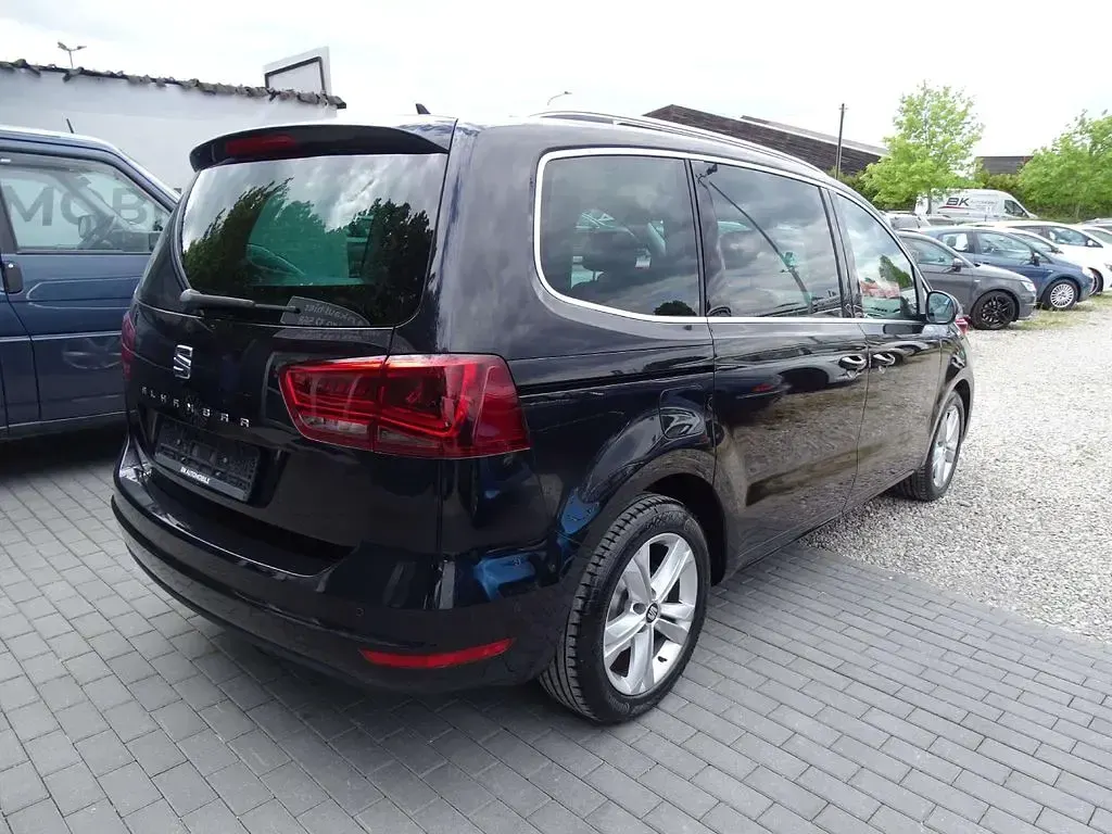 Gebraucht Seat Alhambra Style Plus 184 PS (135 kW) 2016 Schwarz Van / Kleinbus