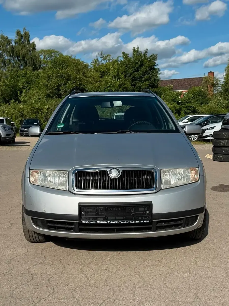 Gebraucht Skoda Fabia 64 PS (47 kW) 2004 Silber Kombi