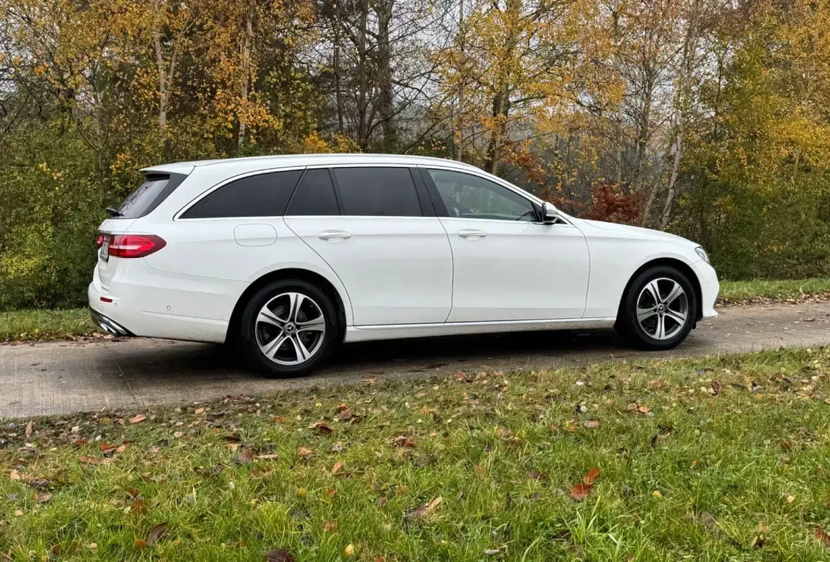 Gebraucht Mercedes E220 194 PS (142 kW) 2019 Weiß Kombi