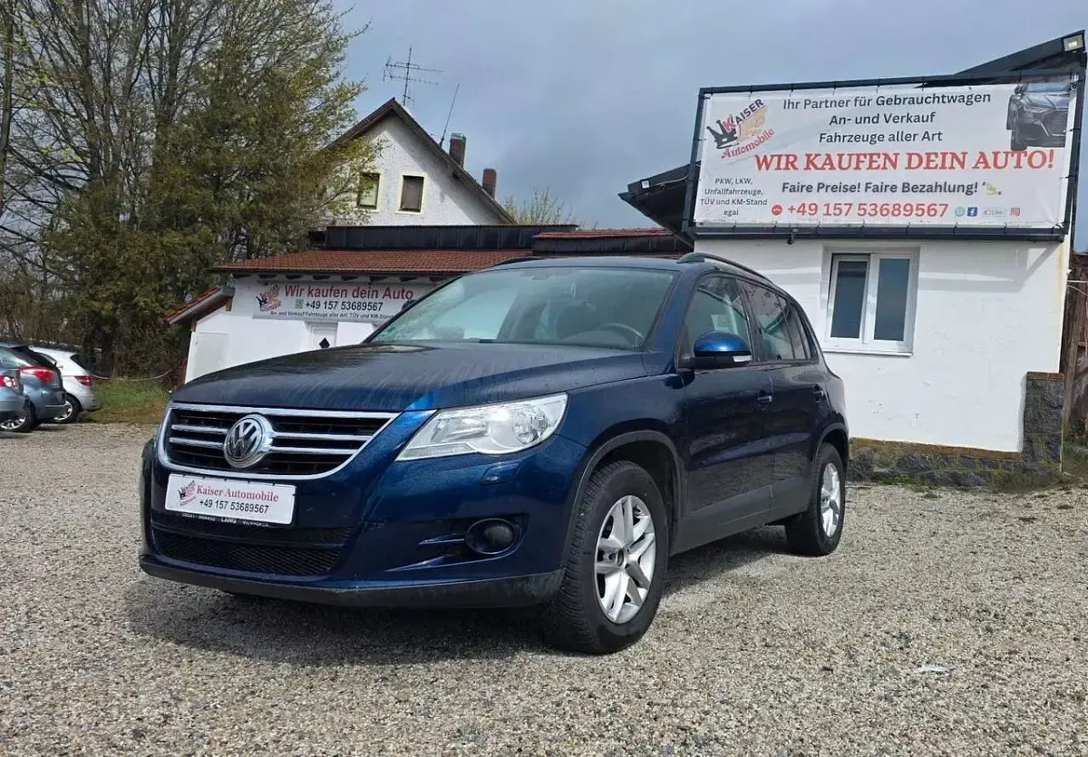 Gebraucht VW Tiguan Sportline 170 PS (125 kW) 2009 Blau SUV
